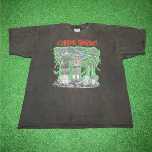 Vintage 90s Chiller Theatre Horror Convention T-shirt, Lost in Space VHS 2000 XL